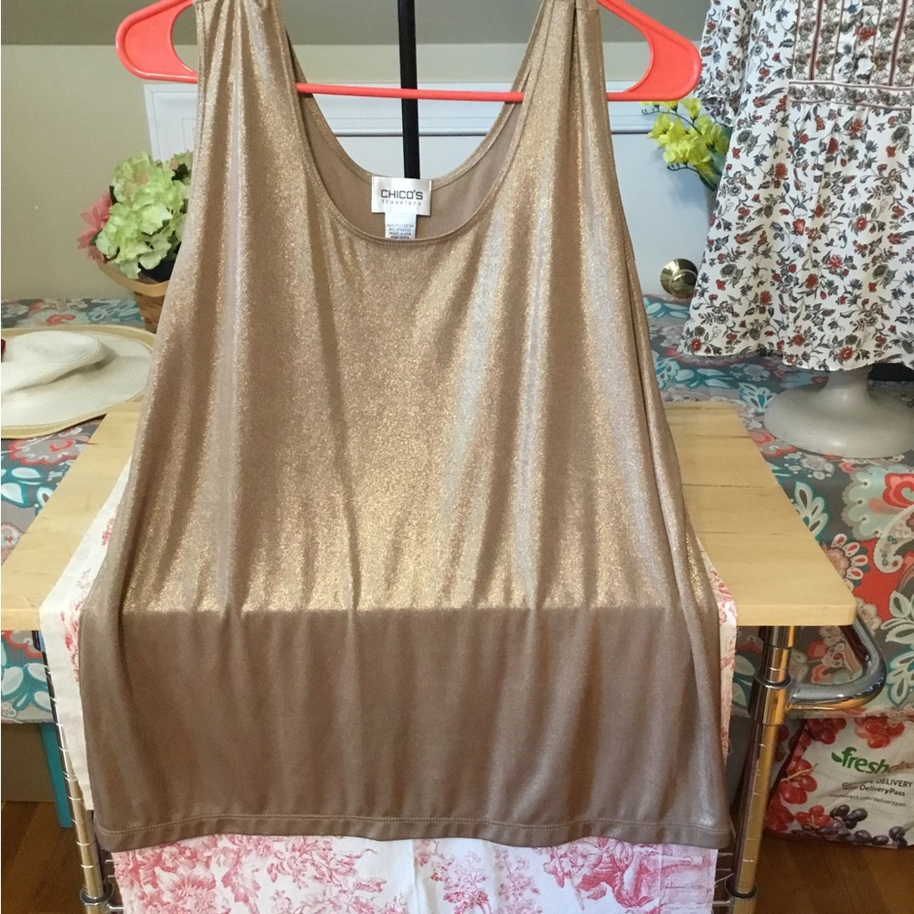 Chicos tank top, size 3
